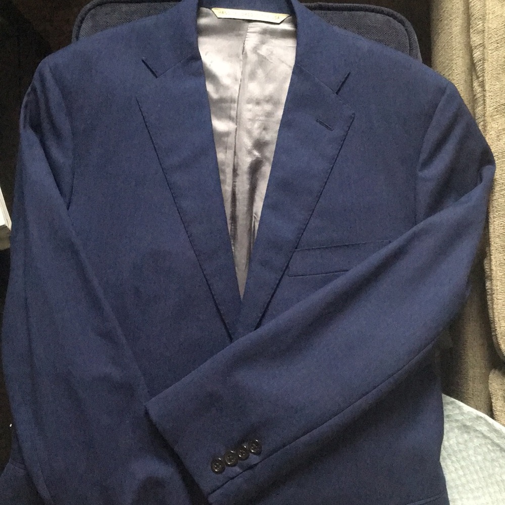 Freeman’s Sporting Club men’s navy blazer